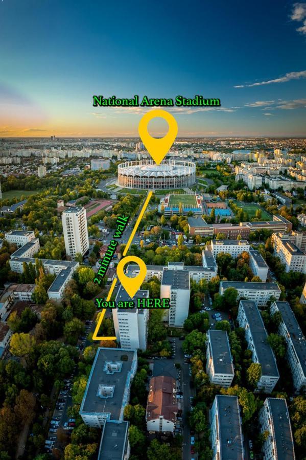 National Arena Studio 2 Bukarest Exteriör bild